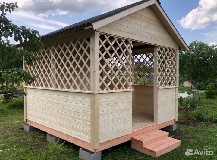 Беседка под ключ