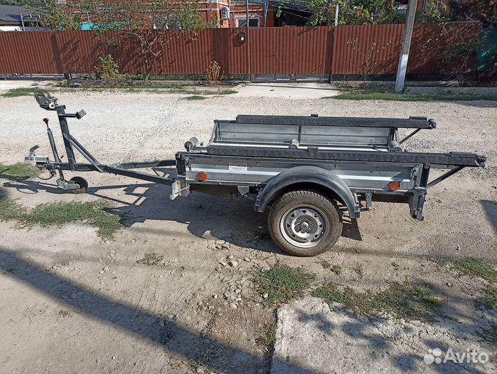 Комплект для перевозки лодки на бортовом прицепе