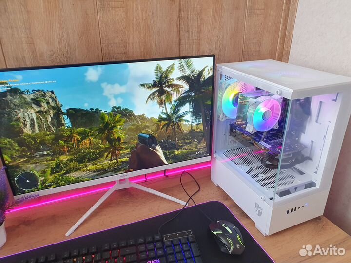 Мощный Игровой пк Intel 12/24 ядер/16gb/RX 580 8gb