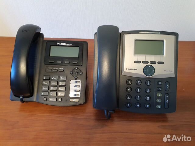 IP телефоны Cisco Linksys SPA922 и D-Link DPH-150S