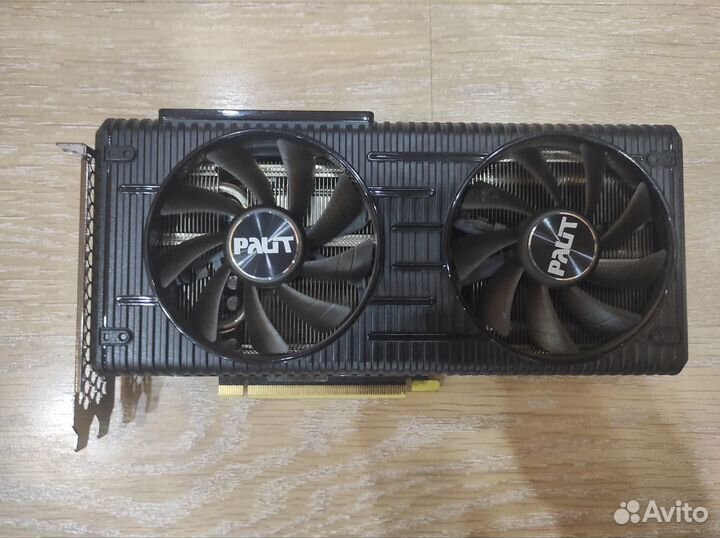 Видеокарта Palit RTX 3060ti dual Os LHR