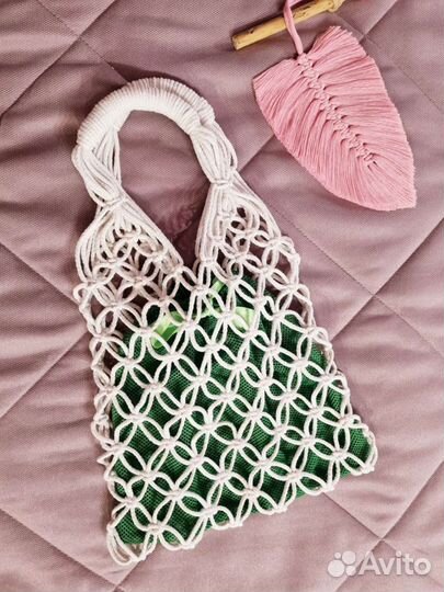 Сумка авоська Тоскана (макраме)