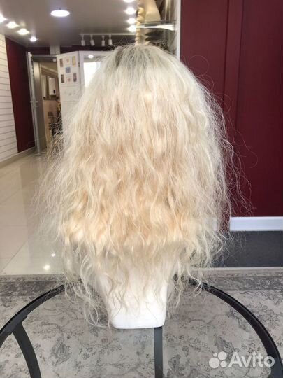 Накладка из натуральных волос