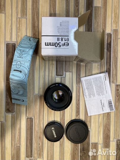 Объектив canon 50mm 1 8