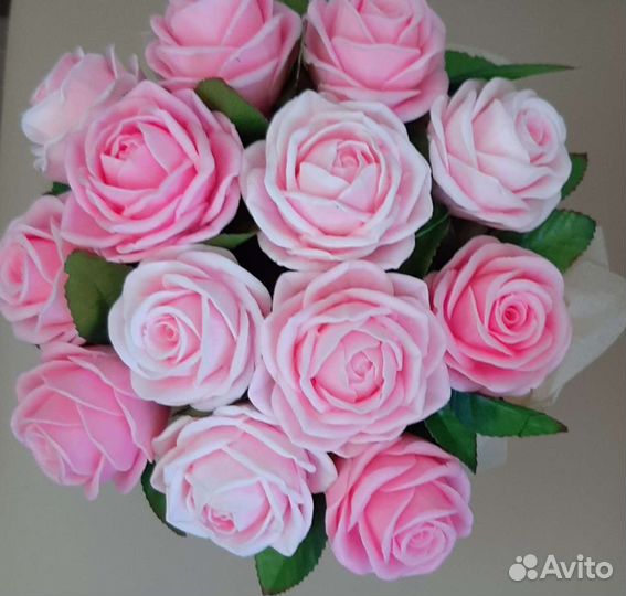 Букет цветов из мыла