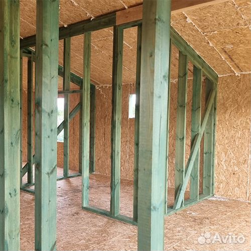 Сип панели. Сэндвич панели 2500х1250х68 мм