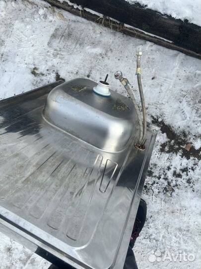 Мойка со смесителем