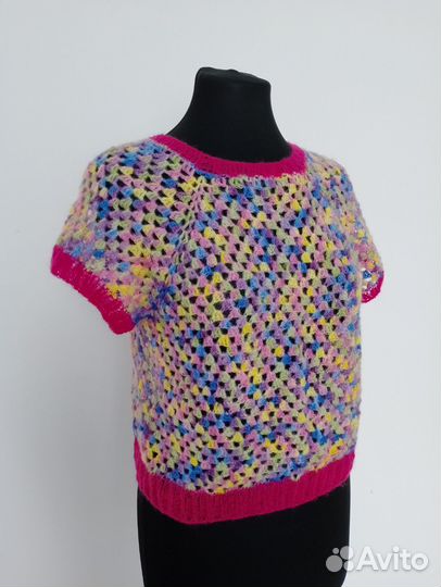 Джемпер из мохера