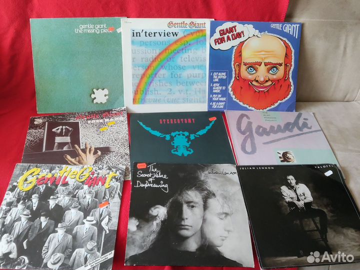 Пластинки виниловые