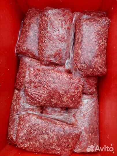 Фарш говяжий для животных