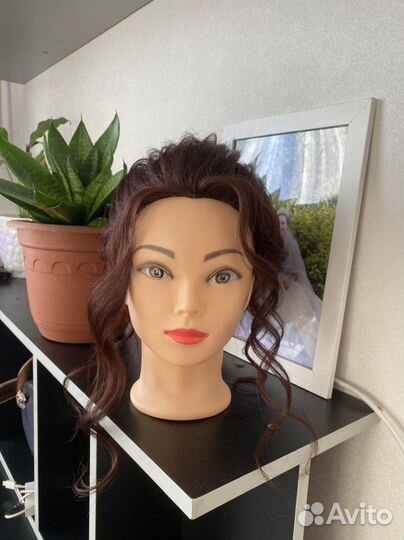 Голова манекен с 100 натуральные )