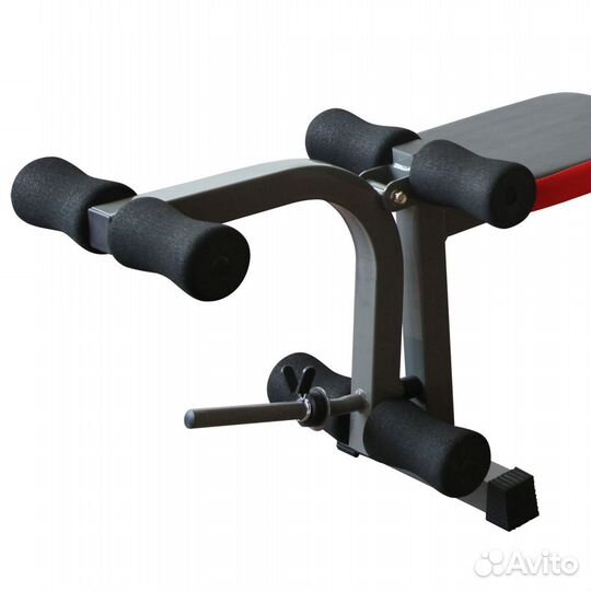 Скамья под штангу Силовая со стойками DFC D3701