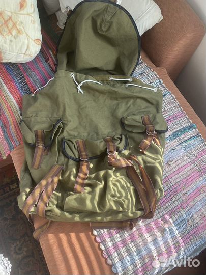 Винтажный туристический рюкзак СССР