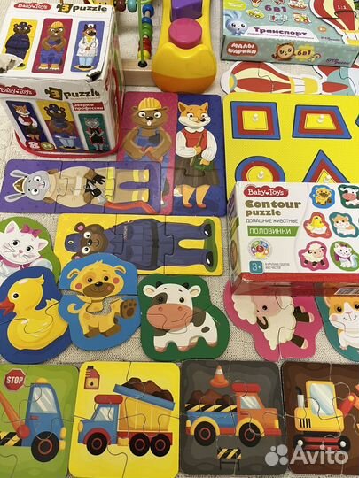 Развивающие игрушки пакетом