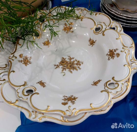 Weimar. Germany Чайный сервиз на 12 персон