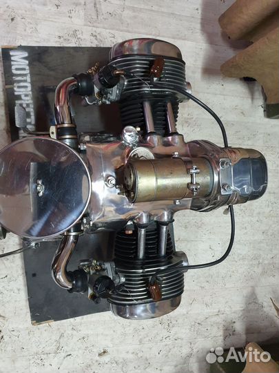 Двигатель с кпп для мотоцикла Урал