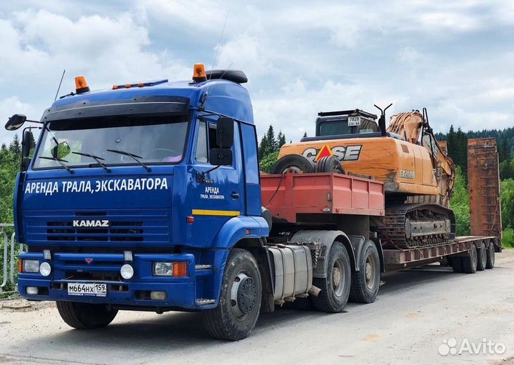 Аренда трала перевозка негабарита