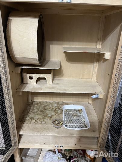 Клетка для шиншиллы бу