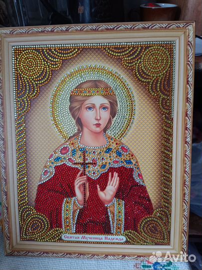 Алмазная мозаика иконы