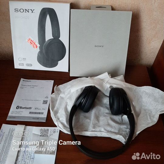 Беспроводные наушники sony