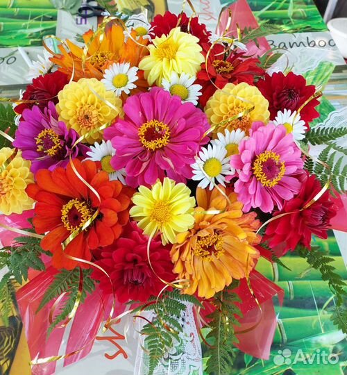 Букет из садовых цветов