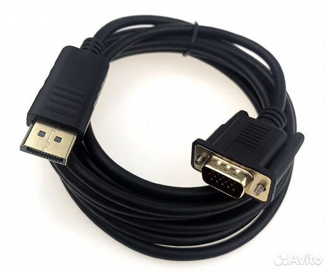 Кабель DisplayPort - VGA, VGA-VGA, Кабеля Питания