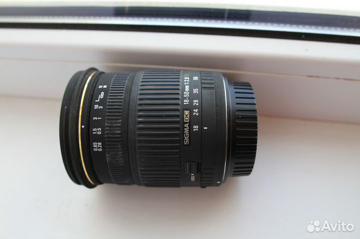 Sigma 18-50mm 2.8 EX DC для Canon