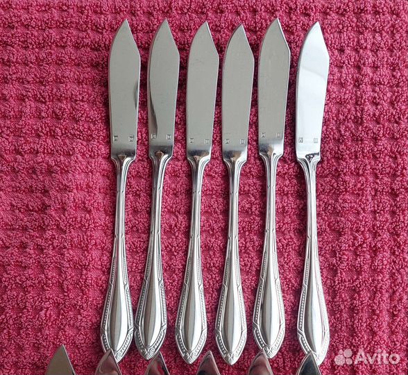 Ножи для рыбы zepter senator