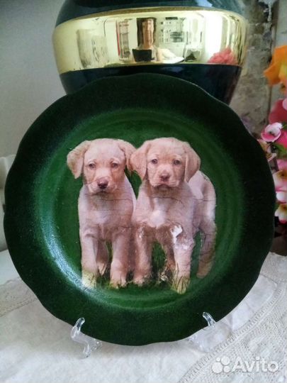 Тарелка декоративная