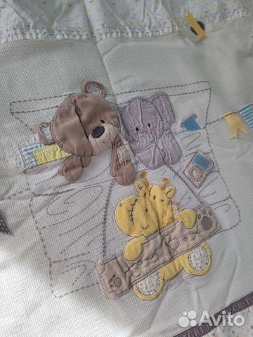 Одеяло и бортик mothercare