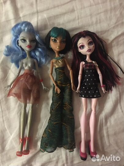 3 куклы Монстер Хай