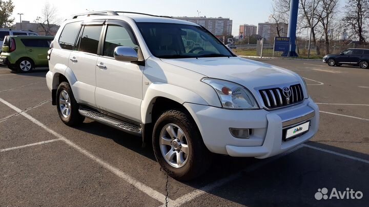 Toyota Land Cruiser Prado 2.7 AT, 2004, 290 000 км