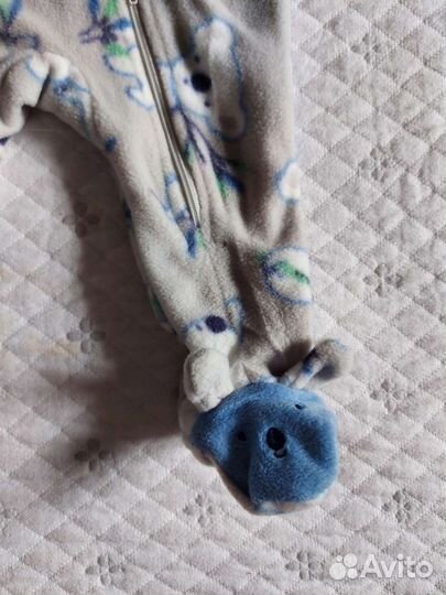 Флисовый комбинезон