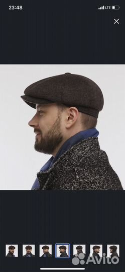 Кепка острые козырьки