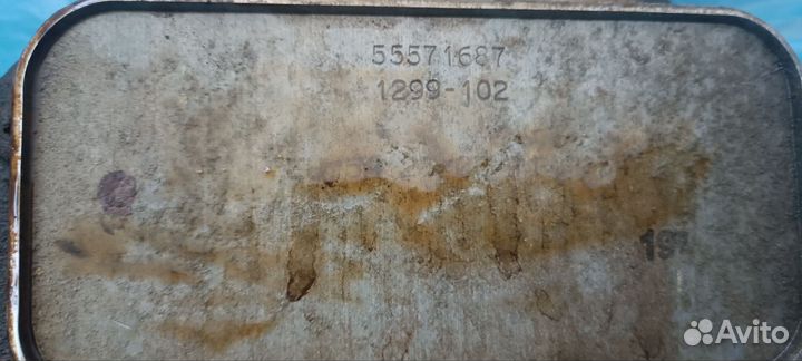 Теплообменник на Opel astra h