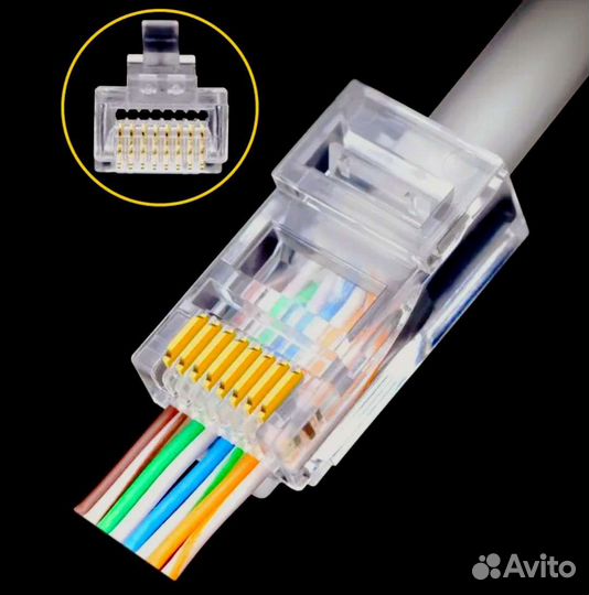 Конекторы RG-45