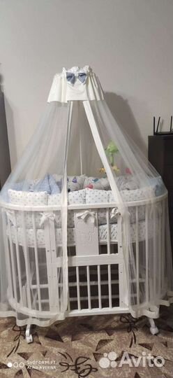 Детская кроватка трансформер 8в1