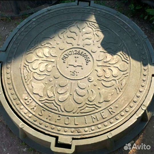 Кольцо, люк, конус полимерпесчаные, канализация