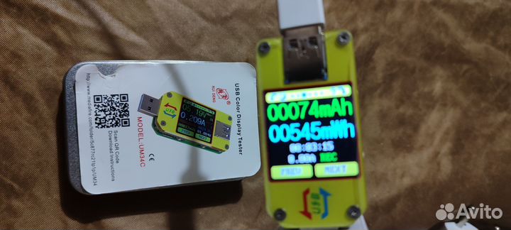 Usb тестер