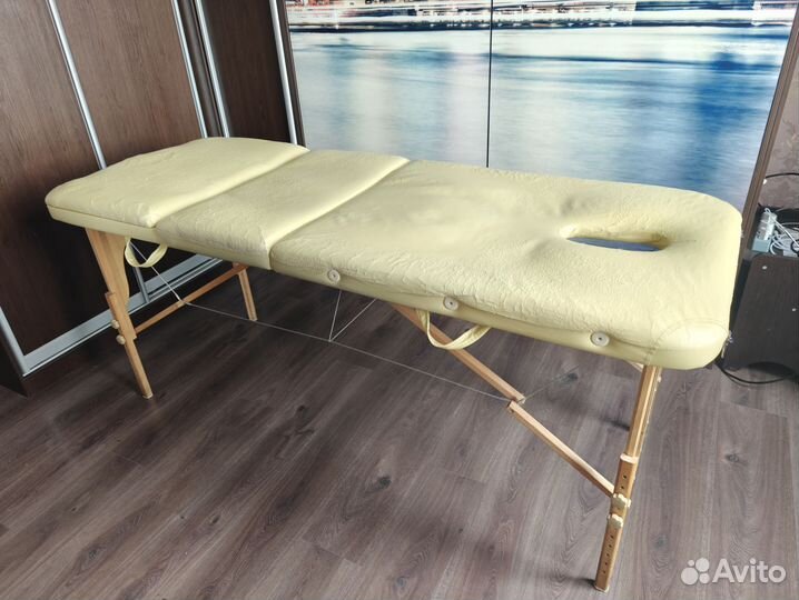 Массажный стол складной с регулировкой высоты