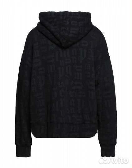Худи Palm Angels рисунок из логотипов size M