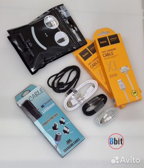 Кабель USB - Type-C,micro USB,Lightning