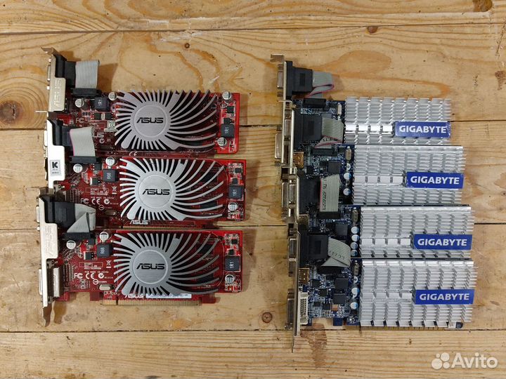 Видеокарты (512 Mb / 1 Gb)