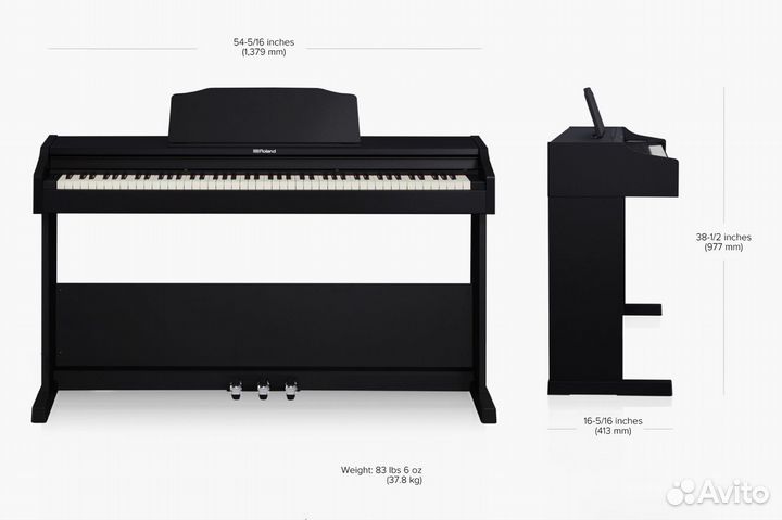 Roland RP 102 - цифровое пианино