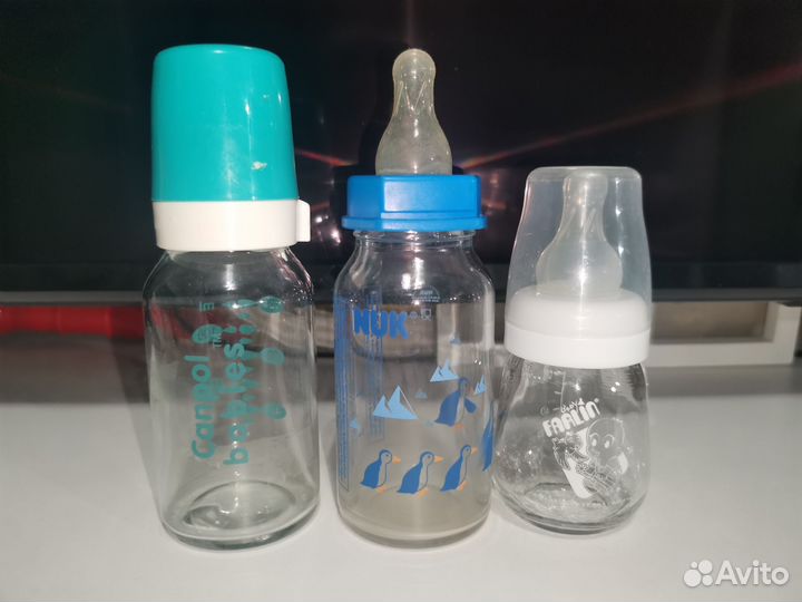 Поильники, бутылочки, соски пакетом