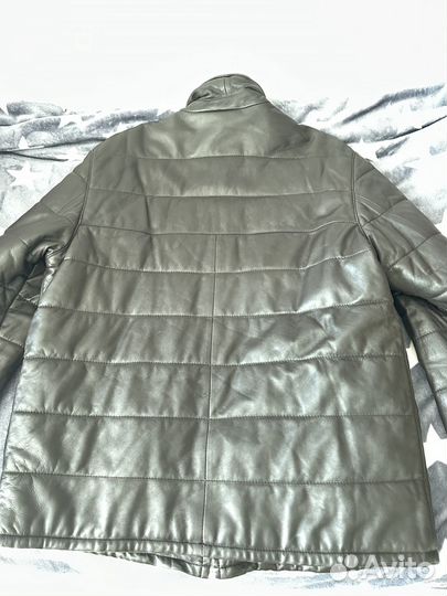 Кожаная куртка мужская 50 52