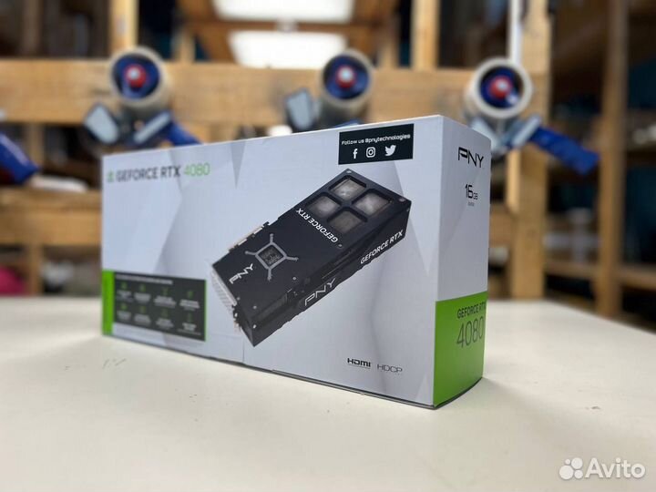 Новые PNY GeForce RTX 4080 16G