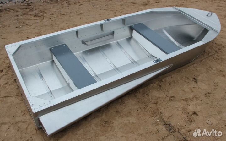Новая алюминиевая лодка Малютка-Н 2.9 м.с булями