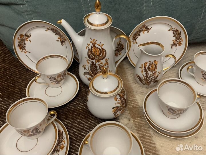 Сервиз кофейный (Рига) на 6 персон