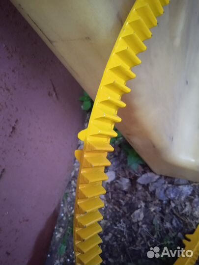 Бак для топлива и венец от бетономешалки